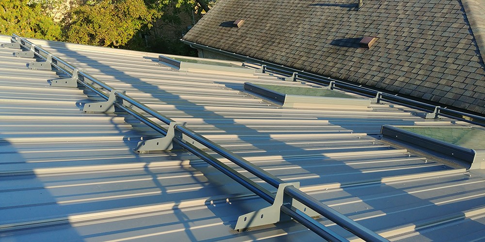 thumbnail image 2 of Roof Snow Guards | Metal Roofing Ice Stop Buildup,Protection Devices 2 of 12