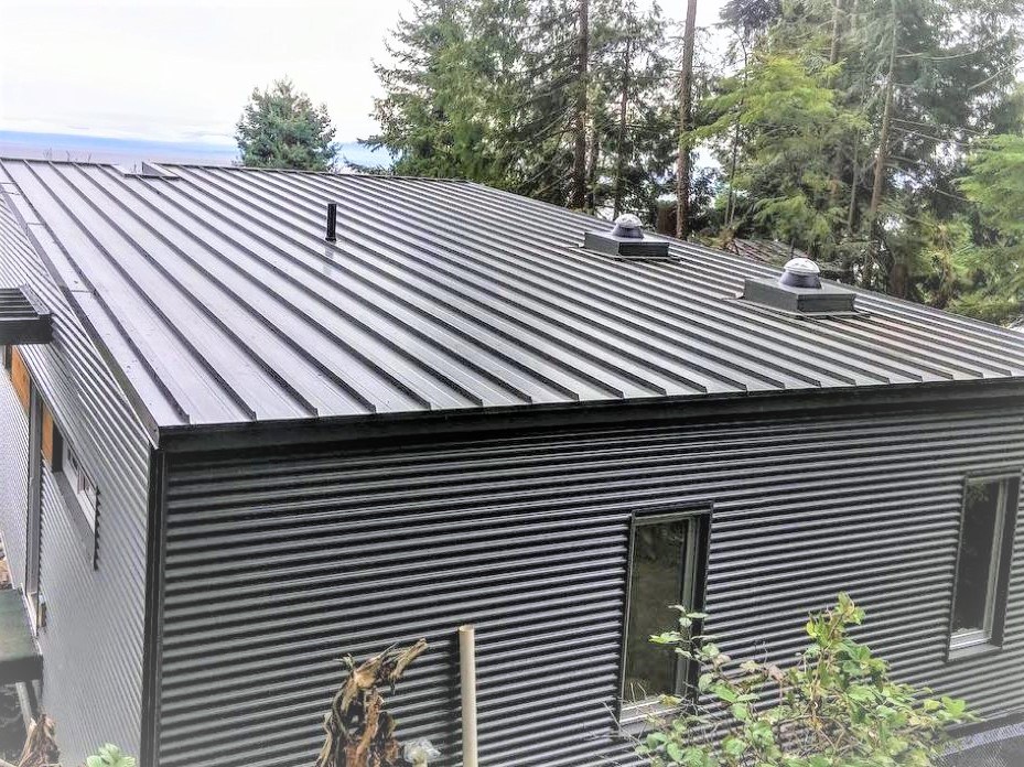 Corrugated sheets for metal facade