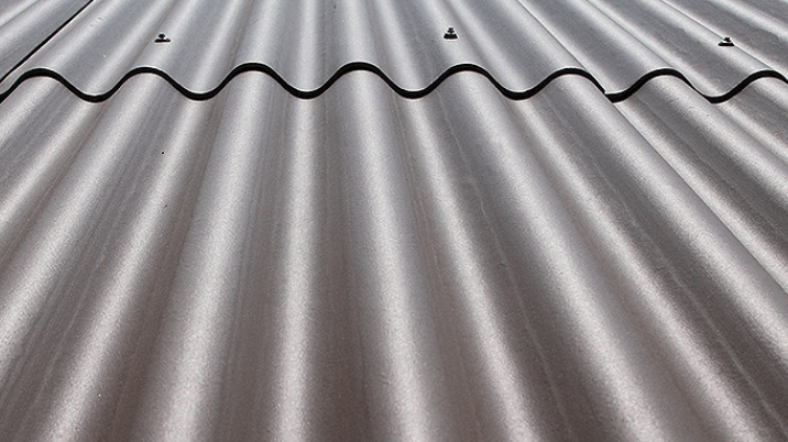Corrugated metal roof sheet