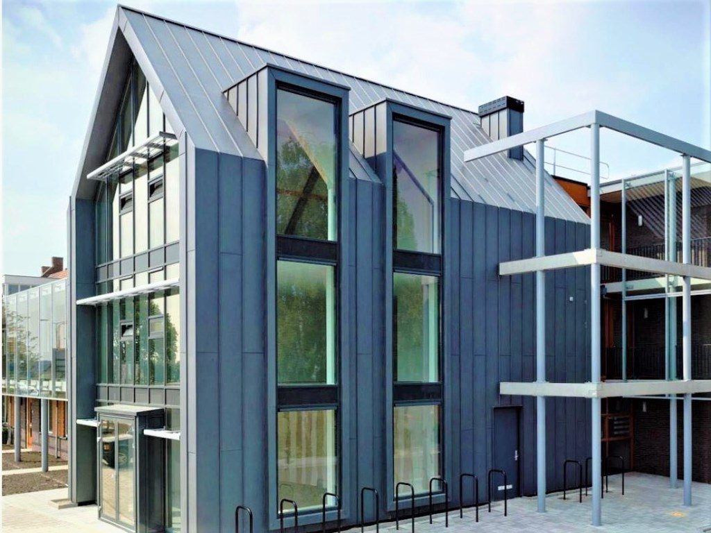 SSAB Standing seam metal roof and façade panels