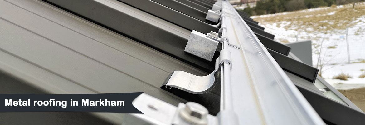 Metal roofing in Markham