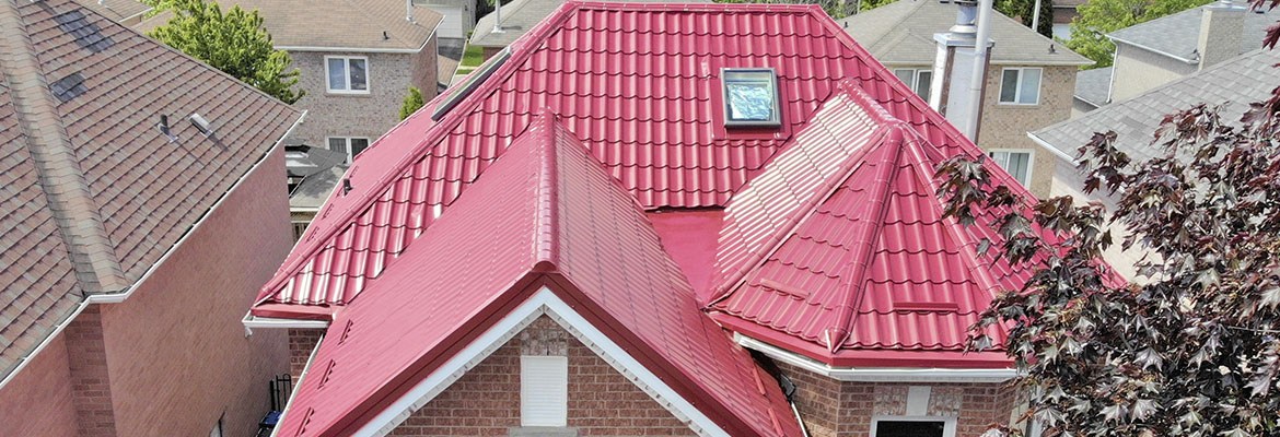 Metal tiles roofing system