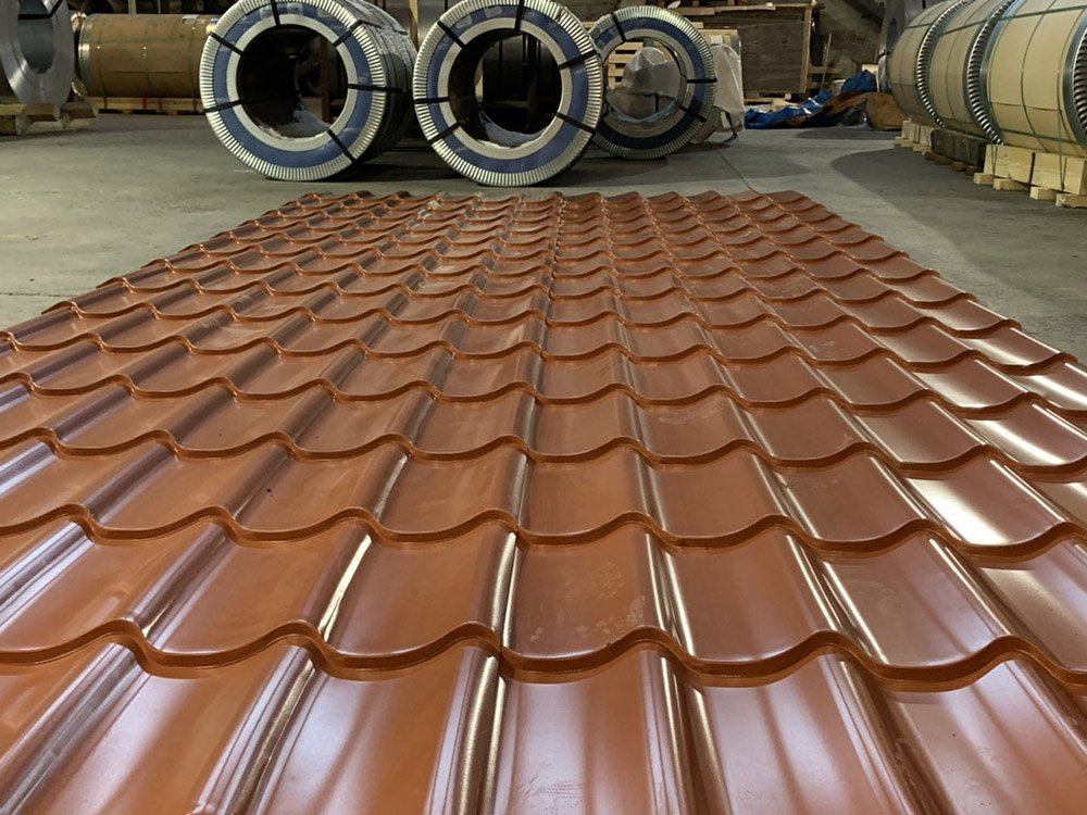 Metal tiles. Manufacturers roof panels - Metal Roof Experts in Ontario