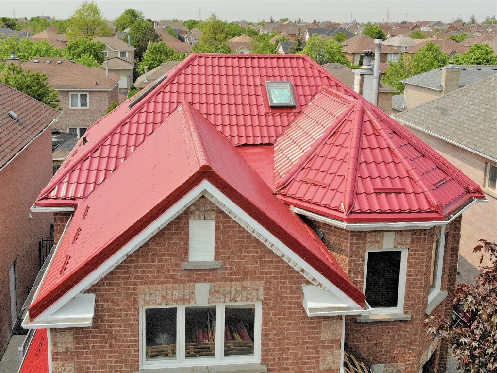Metal Tile Red Roof