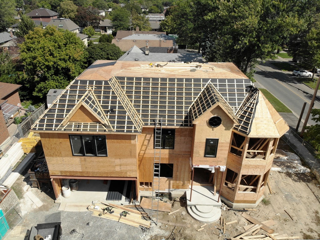 New Roof Installation in Etobicoke
