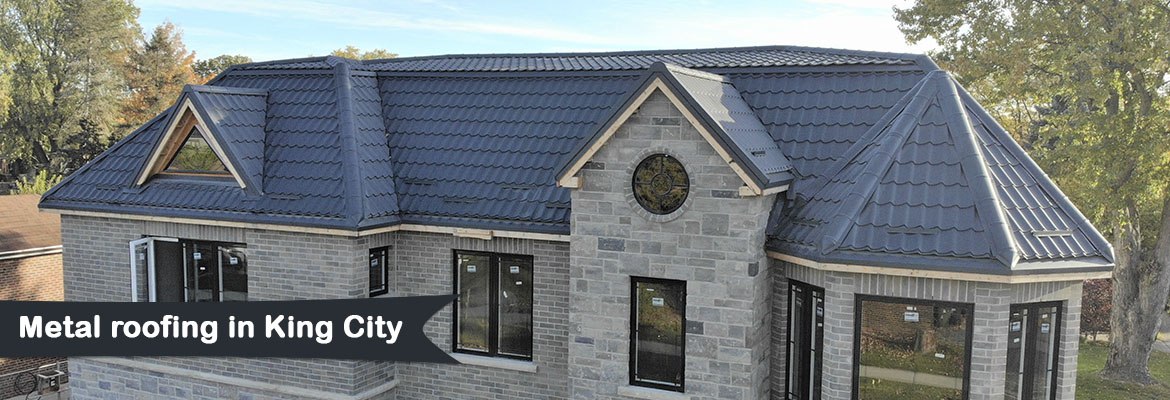 Metal roofing in King City