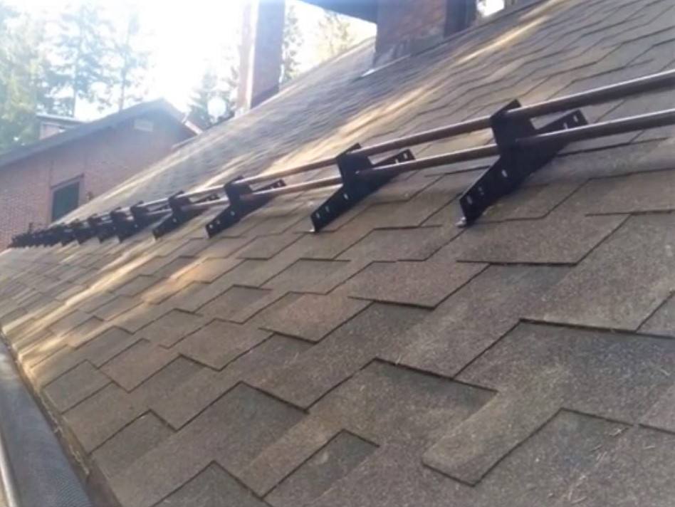 thumbnail image 2 of Roof Snow Guards | Metal Roofing Ice Stop Buildup,Protection Devices 2 of 12